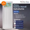 pintu kamar mandi galvalum wkd eco