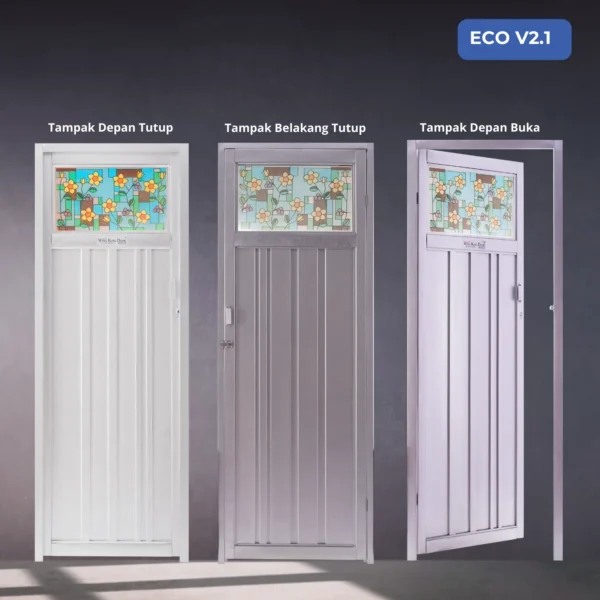 pintu kamar mandi galvalum wkd eco