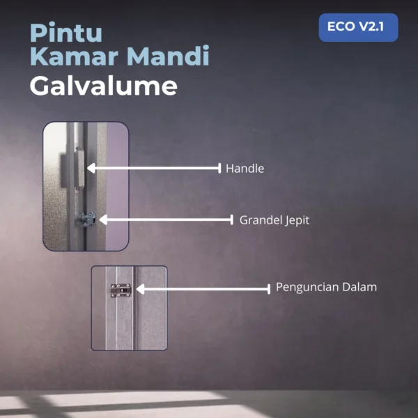 pintu kamar mandi galvalum wkd eco
