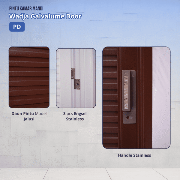 WADJA GALVALUME DOOR PD (12) Wadja Galvalume Door - Public Door