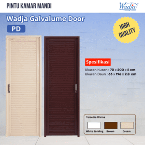 Wadja Galvalume Door - Public Door