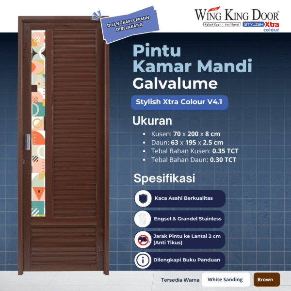 WING KING DOOR STYLISH XTRA COLOUR Wing King Door Stylish Xtra Colour