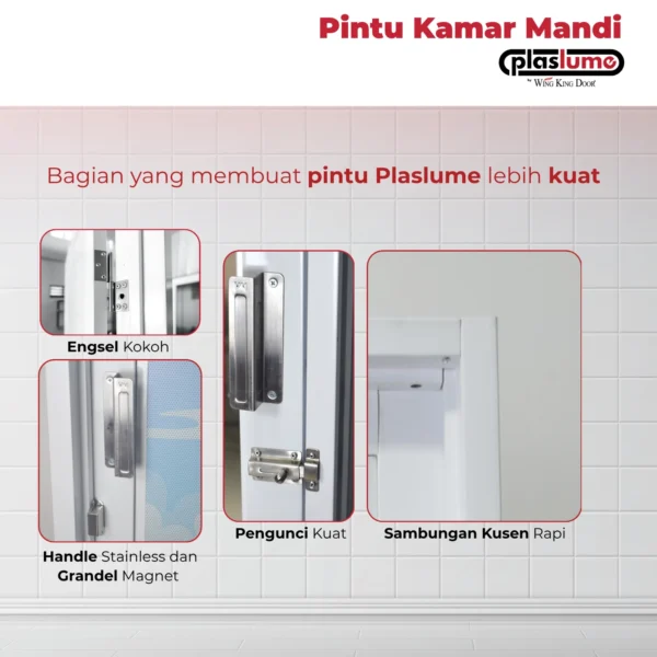pintu kamar mandi cermin plaslume