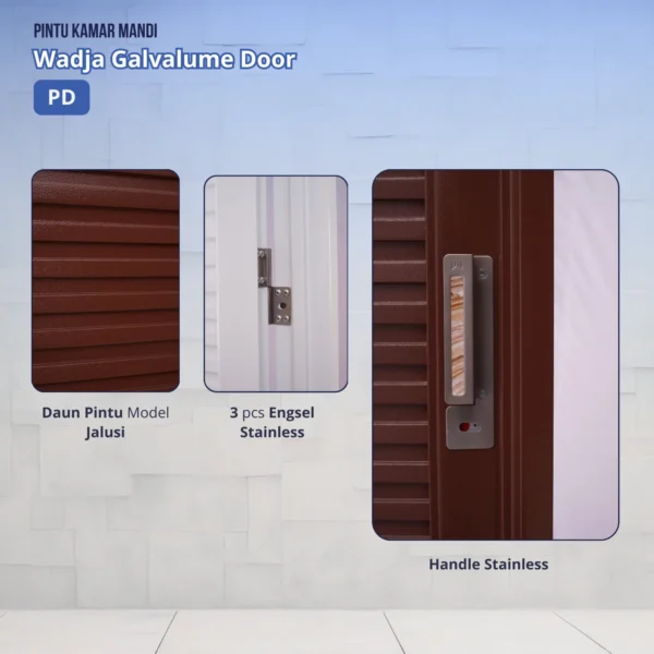 pintu kamar mandi galvalum wadja public door
