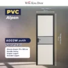 pintu kamar mandi pvc alpen a002