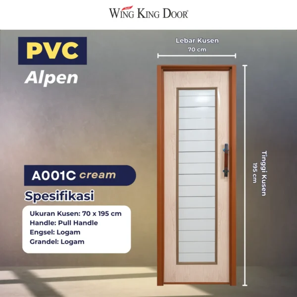 pintu kamar mandi pvc minimalis