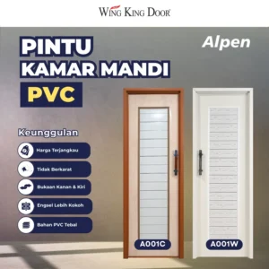 pintu kamar mandi pvc minimalis