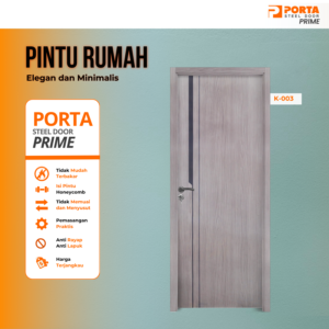 Pintu Baja Porta Prime K-003