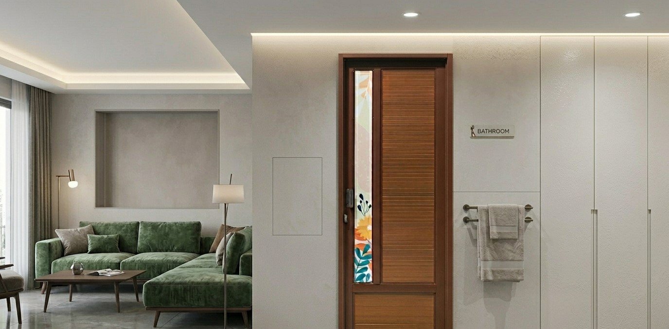 pintu kamar mandi