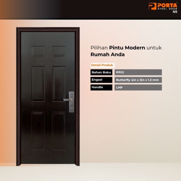 pintu rumah porta ns 6 pintu rumah ns