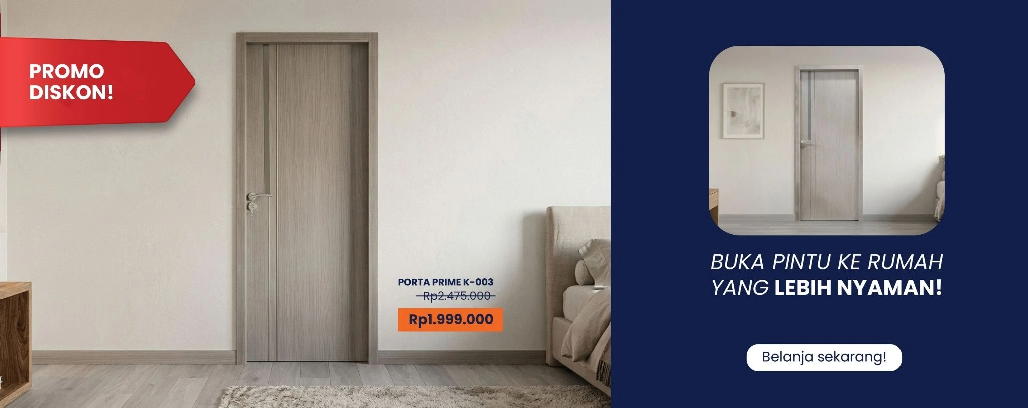 Harga Pintu Baja Porta Prime Wadja Market