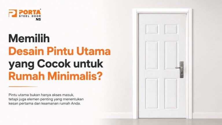 pintu rumah minimalis