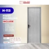 pintu baja minimalis maxi steel door