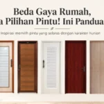Beda Gaya Rumah, Beda Pilihan Pntu.