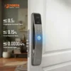 Kecepatan sensor pemindai wajah dan sidik jari Porta Smart Lock PK3600 kurang dari setengah detik.