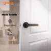 Mode Akses Porta Smart Lock PS0700 2 mode akses kunci pintu digital Porta Smart Lock PS0700 yaitu fingerprint dan kunci manual fisik.