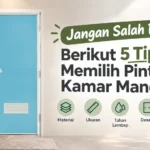 5 Tips Memilih Pintu Kamar Mandi