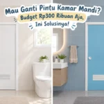 Pintu Kamar Mandi Budget Rp.300 Ribuan.