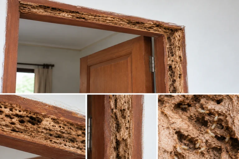 Kusen Pintu Terserang Rayap
